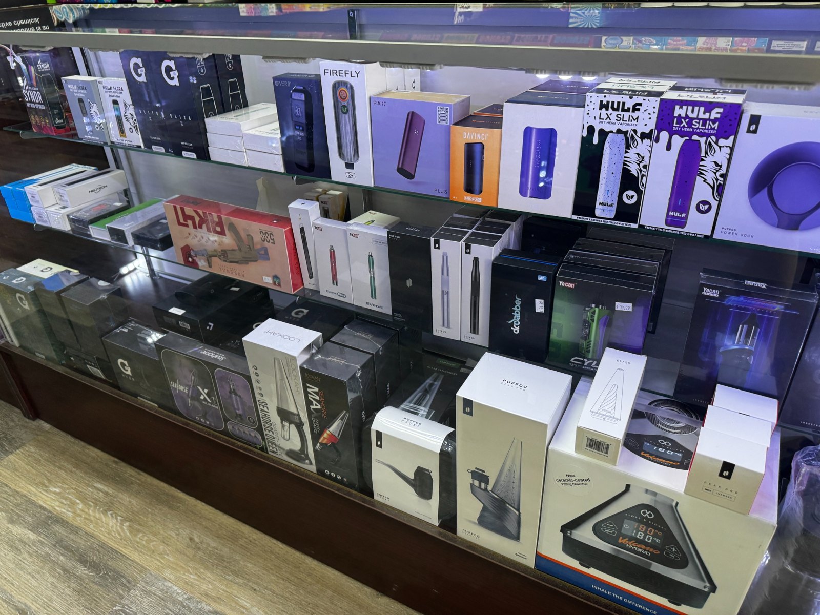 Vape devices and replacement supplies